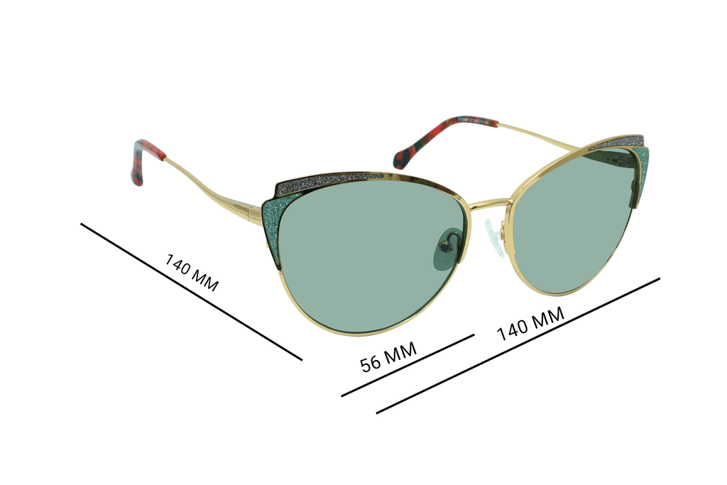 SPECSRAY SUNGLASSES CATEYE  Full Rim METAL