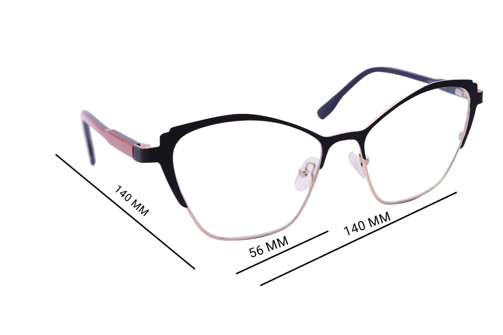 SPECSRAY EYEGLASSES CATEYE  Full Rim METAL