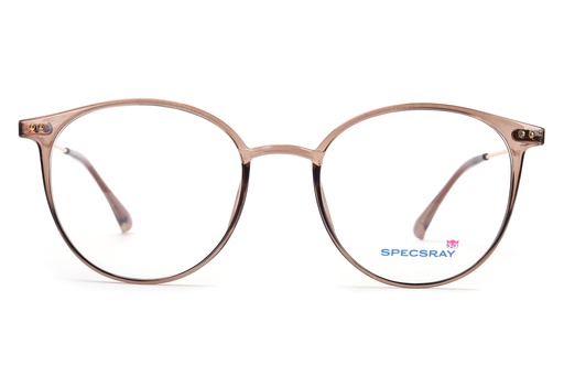 SpecsRay Full Rim Round Tr (Brown) [H00004] [1136]