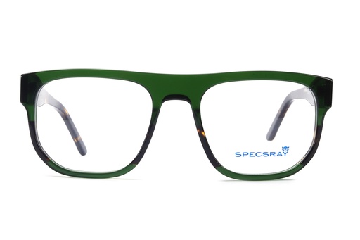 SpecsRay Full Rim Square (Green) [SS7408-1] [1202]