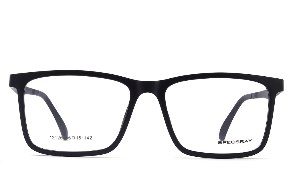 SpecsRay Tr Rectangle 5 clip-on Full Rim
