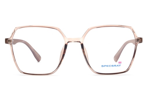 SpecsRay Full Rim Acetate Square (Brown) [K8400] [1333]
